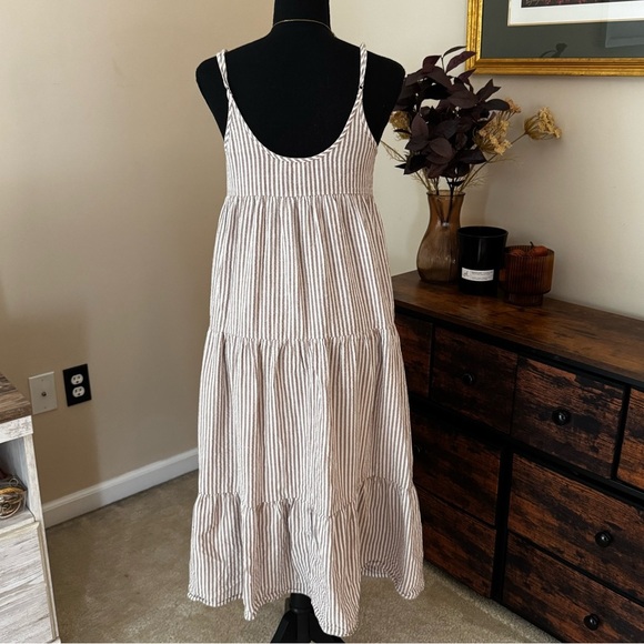 Cotton On Black and White Striped Maxi Dress - Picture 3 of 5